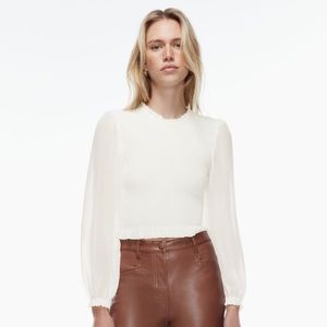 Aritzia Wilfred Tempest Blouse